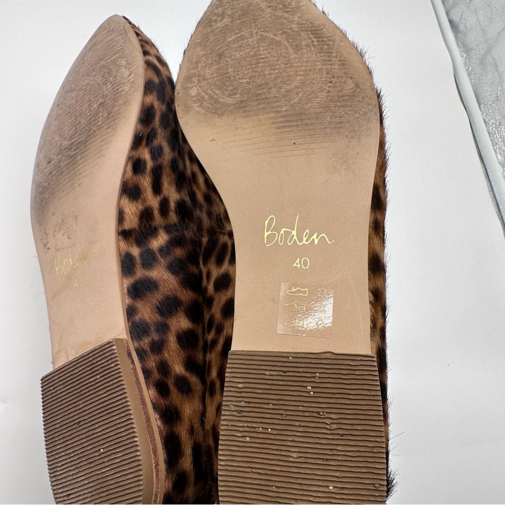 Boden Leopard Print Flats - Picture 10 of 10